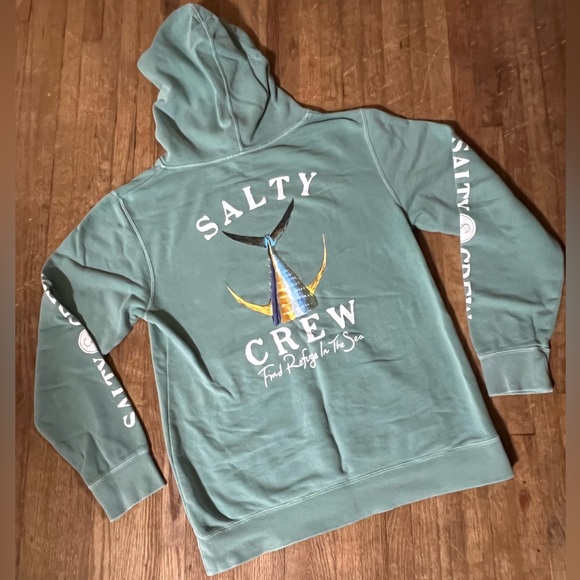 SALTY CREW BLUE SWEATSHIRT - Picture 2 of 7